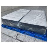 Kingsdown Plush 16" Euro Top Spilt King Mattress Set - MSRP $4,338.00 - No Reserve!