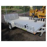 2019 Aluma 8112BT Trailer - located at the Mtn Iron Facility
