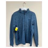 NEW - Ski Doo Mid-Layer Fleece Large - Denim Blue - MSRP $111.49