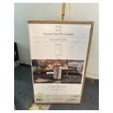 NEW - Pipestone 17" Outdoor Fire Column - MSRP $120