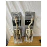(2) Skeleton Flamingo Yard Decoration