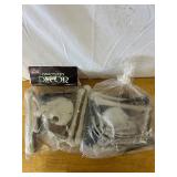 (2) The Gothic Halloween Skeleton Decor
