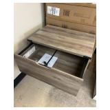 NEW - Walker Edison Modern Industrial 2-Drawer File Cabinet - MSRP $299