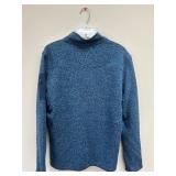 NEW - Ski Doo Mid-Layer Fleece Large - Denim Blue - MSRP $111.49