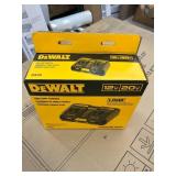 DEWALT 12V to 20V MAX Lithium-Ion Dual Port Jobsite Charging Station with (2) USB Ports