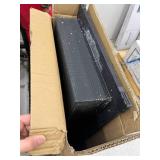 VEVOR 50 in. W x 16 in. H x 3.5 in. D Shower Niche Ready for Tile Single Shelf Organizer in Black