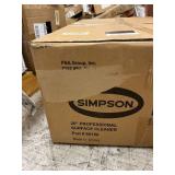 SIMPSON Universal 20 in. Surface Cleaner for Hot/Cold Water Pressure Washers Rated Up To 4500 PSI