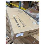 FLEXIMOUNTS OHK Series 48 in. W x 72 in. D x 22-40 in. H Black Ceiling Mounted Overhead Garage Storage Rack with Accessory Hooks