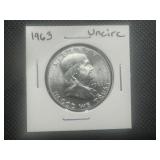 1963 BU Franklin Half Dollar
