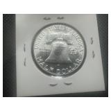 1963 BU Franklin Half Dollar