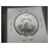 1963 BU Franklin Half Dollar