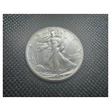 1945 D AU Walking Liberty