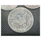 (3) Barber Half Dollars