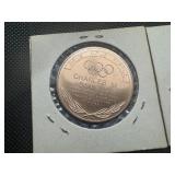 (2) Summer Olympic Commemorative Medallions