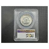 1953 Graded Franklin Half Dollar. PCGS MS63