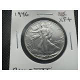 1946 XF+ Walking Liberty Half