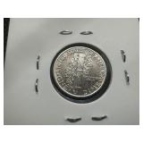 1941 D High Grade Mercury Dime. AU or Better.