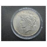 1927 S Semi-Key Date Peace Dollar XF Original Surfaces