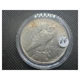 1927 S Semi-Key Date Peace Dollar XF Original Surfaces