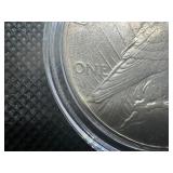 1927 S Semi-Key Date Peace Dollar XF Original Surfaces