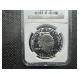 1990 S PF69 IKE Commemorative Dollar NGC