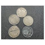 Silver Canada Nickels