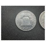 (2) Silver Half Dollars
