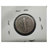 1921 D Key Date Mercury Dime