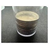 Tube of (11) Mixed Clad Ike Dollars
