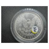 1883 O Uncirculated Morgan Dollar. MS++++, Original Surfaces. Sigma Verified .90 Fine Pre 1900