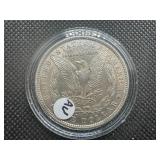 1881 AU Morgan Dollar. Original Surfaces, Sigma Verified .90 Pre 1900