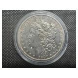 1880 S AU Morgan Dollar, Original Surfaces, Sigma Verified .90 Pre 1900