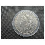 1880 S AU Morgan Dollar, Original Surfaces, Sigma Verified .90 Pre 1900