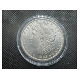 1885 O Gem Uncirculated Morgan Dollar. MS+++/+ Sigma Verified .90 Fine Pre 1900