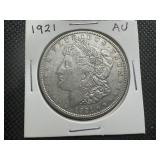 1921 Au Morgan Dollar - Original Surfaces. Sigma Verified .90 Pre 1945