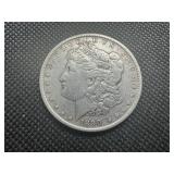 1890 AC Morgan Dollar. Original Surfaces, Sigma Verified .90 Pre 1900