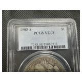 1903 S PCGS VG08 Morgan Dollar