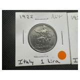 (2) AU Italian Coins from the 1920s