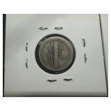 Semi Key 1918S + 1920 D Mercury Dimes