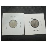 Better Date 1925 D & 1942 S Dimes