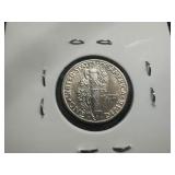 1944 D AU Mercury Dime