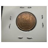 1938 Lincoln Cent Uncirculated Red