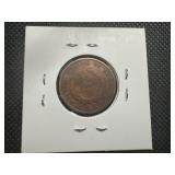 1865 VG+ Red 2 Cent Piece