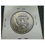 1969 D AU+ Kennedy 40% Silver Half Dollar