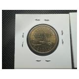 (2) Uncirculated Modern Dollars