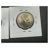 (2) Uncirculated Modern Dollars