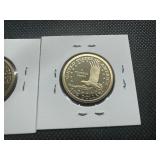 (2) Proof Sac Dollars from Sets