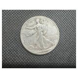 1946 D VF+ Walking Liberty Half