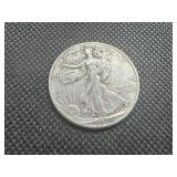 1946 D VF+ Walking Liberty Half