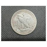 1946 D VF+ Walking Liberty Half
